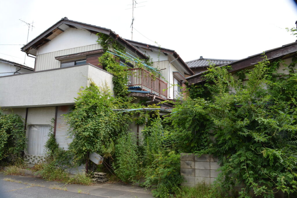 空き家になった日本の住宅